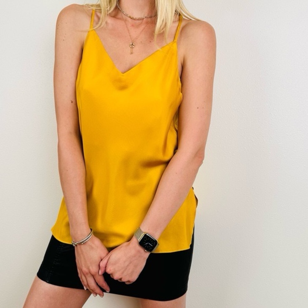 rag & bone Yellow Tank Top